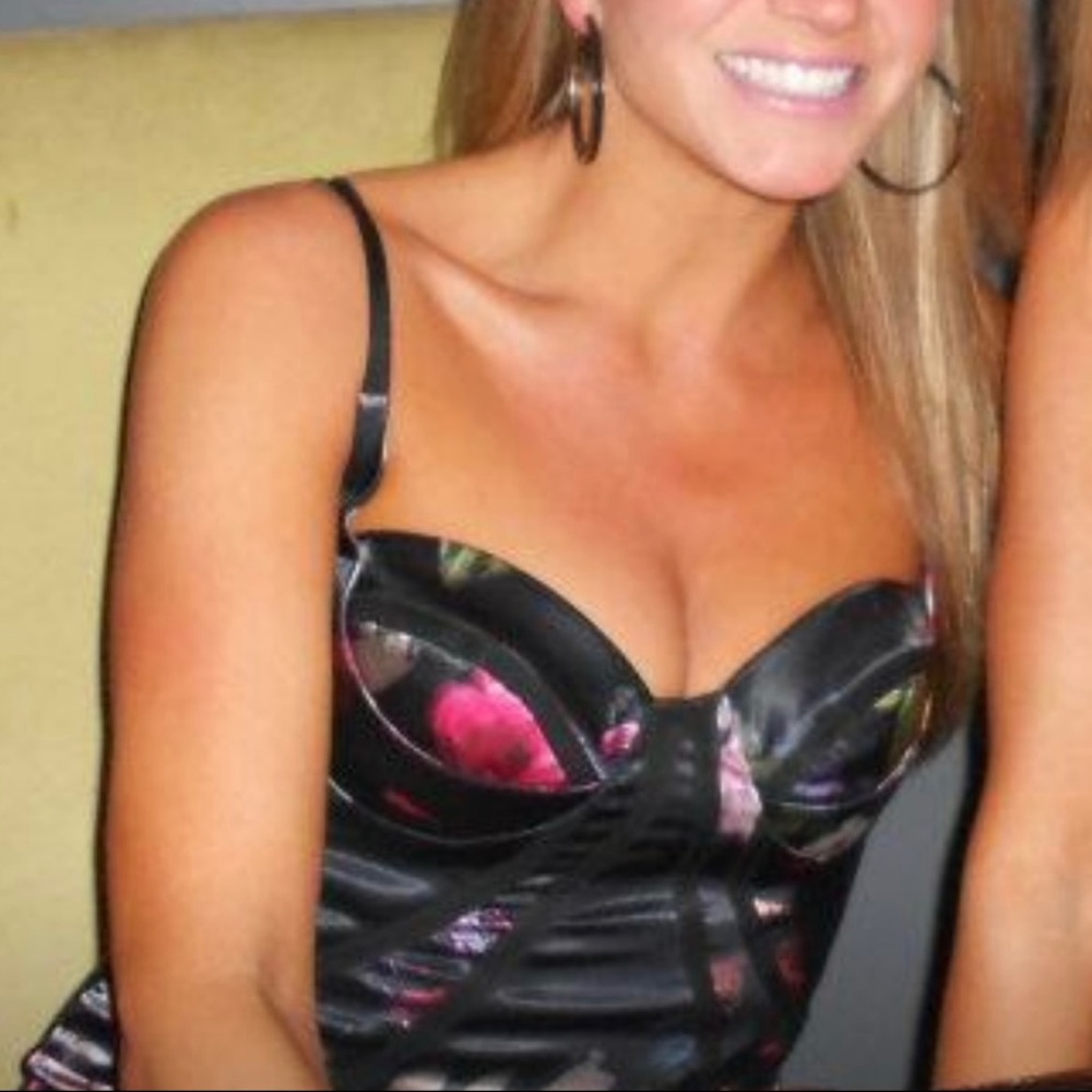 DINA-BAR-EL FLORAL DRESS XS - Picture 8 of 9
